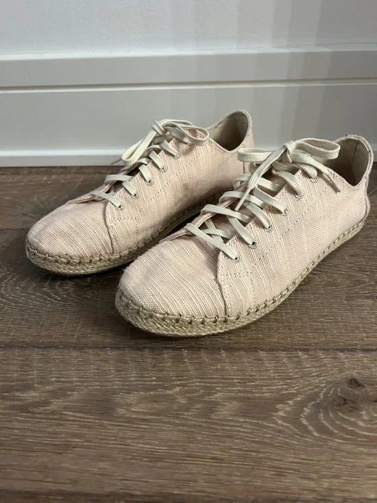 Toms Lena Canvas Lace-Up Espadrilles - Picture 2 of 6